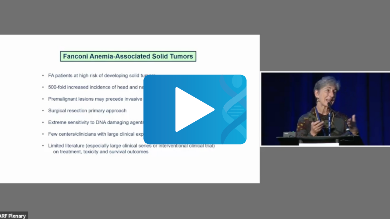 Cancer in Fanconi Anemia: A Clinical Overview - Fanconi Cancer Foundation